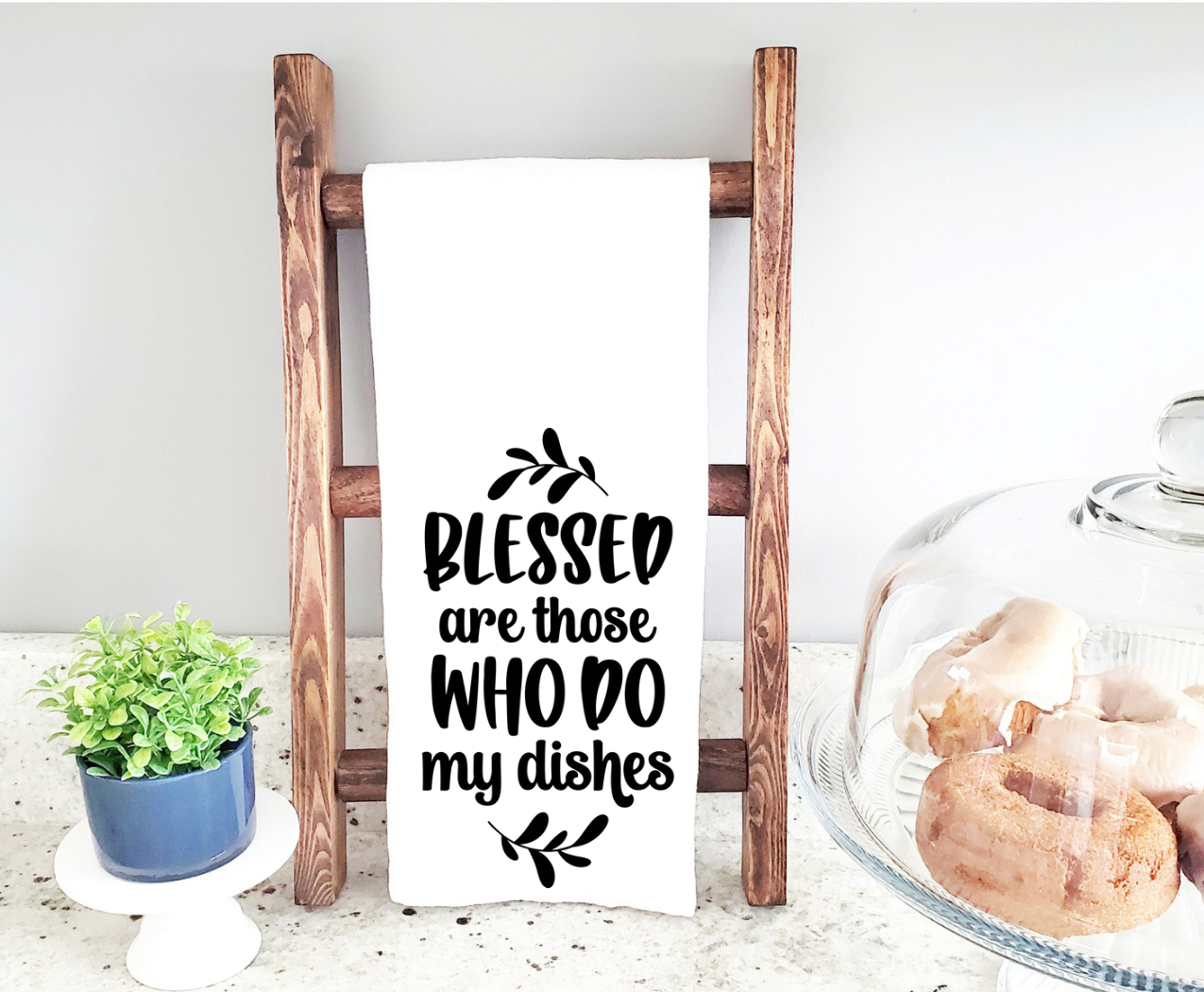 Blessed are those who do the dishes - Kitchen Towel