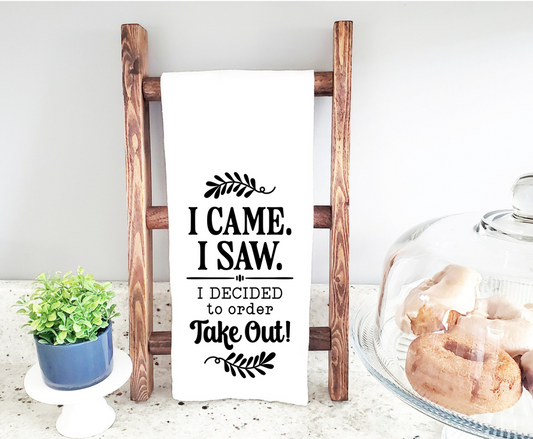 I Came I Saw - Kitchen Towel
