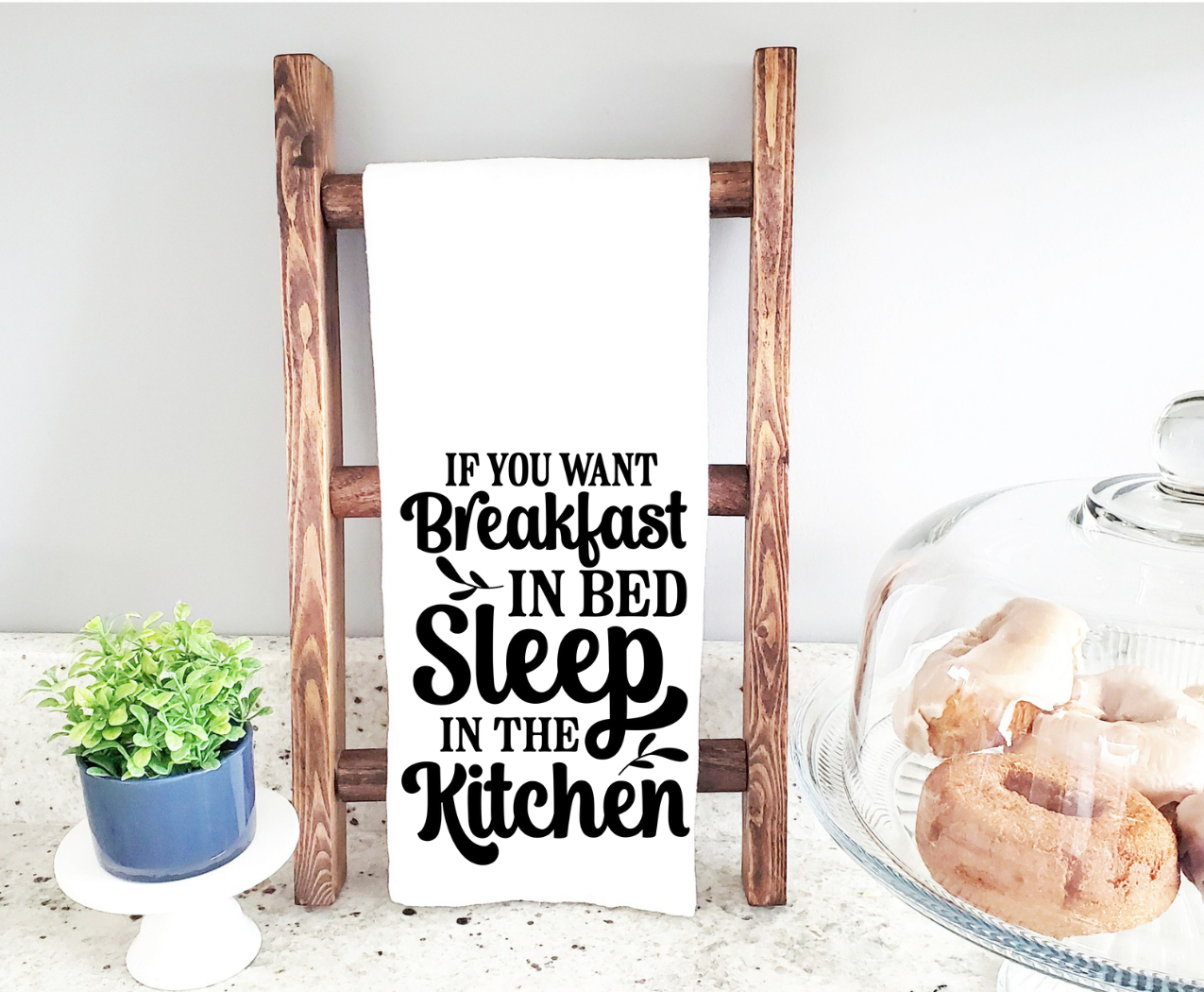 Breakfast in Bed - Kitchen Towel