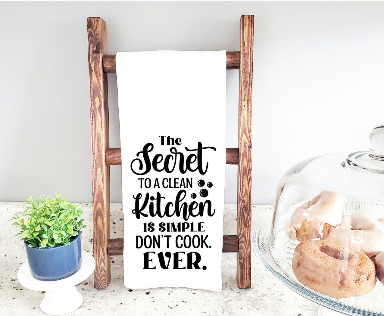 The Secret to a Clean Kitchen - Kitchen Towel