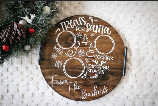 Treats for Santa Tray